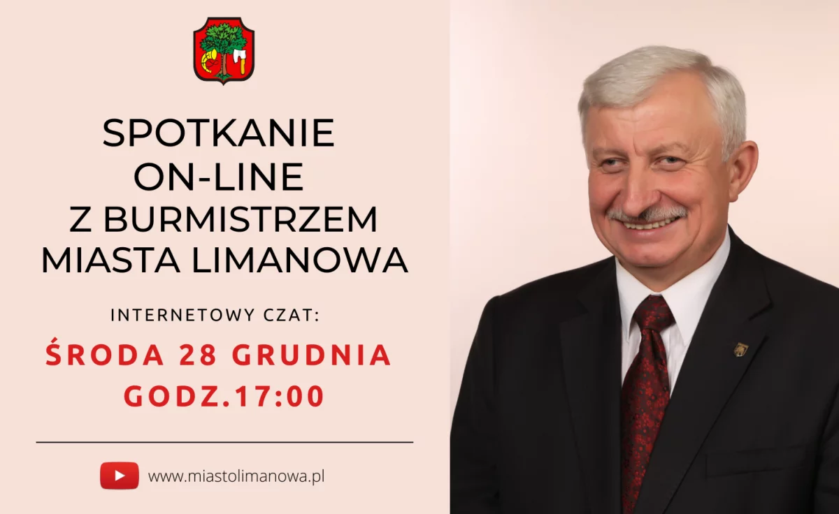 Czat z Burmistrzem przeniesiony na 28 grudnia