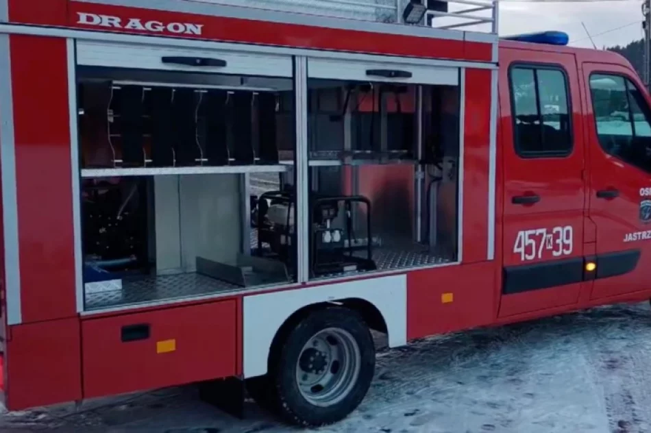 Strażacy odebrali nowy pojazd - zdjęcie 8
