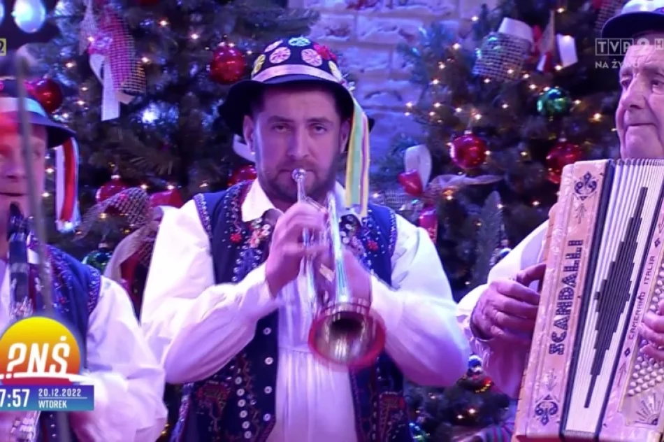 Kolędnicy z Limanowszczyzny na telewizyjnej antenie - zdjęcie 3
