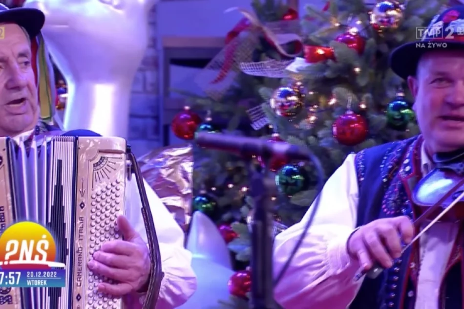 Kolędnicy z Limanowszczyzny na telewizyjnej antenie - zdjęcie 5