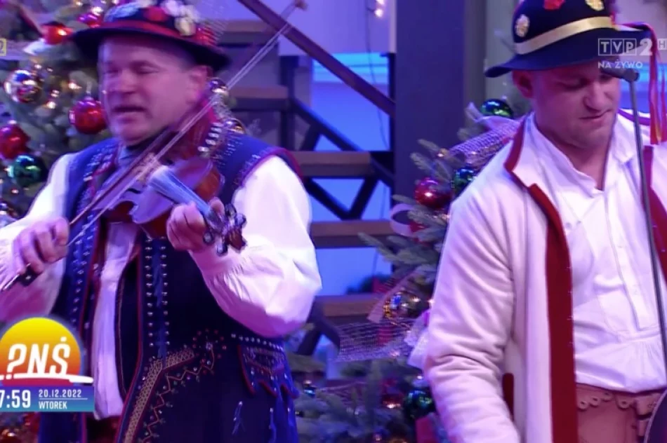 Kolędnicy z Limanowszczyzny na telewizyjnej antenie - zdjęcie 9