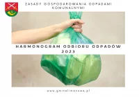 Harmonogram wywozu odpadów komunalnych na 2023 rok - zdjęcie główne