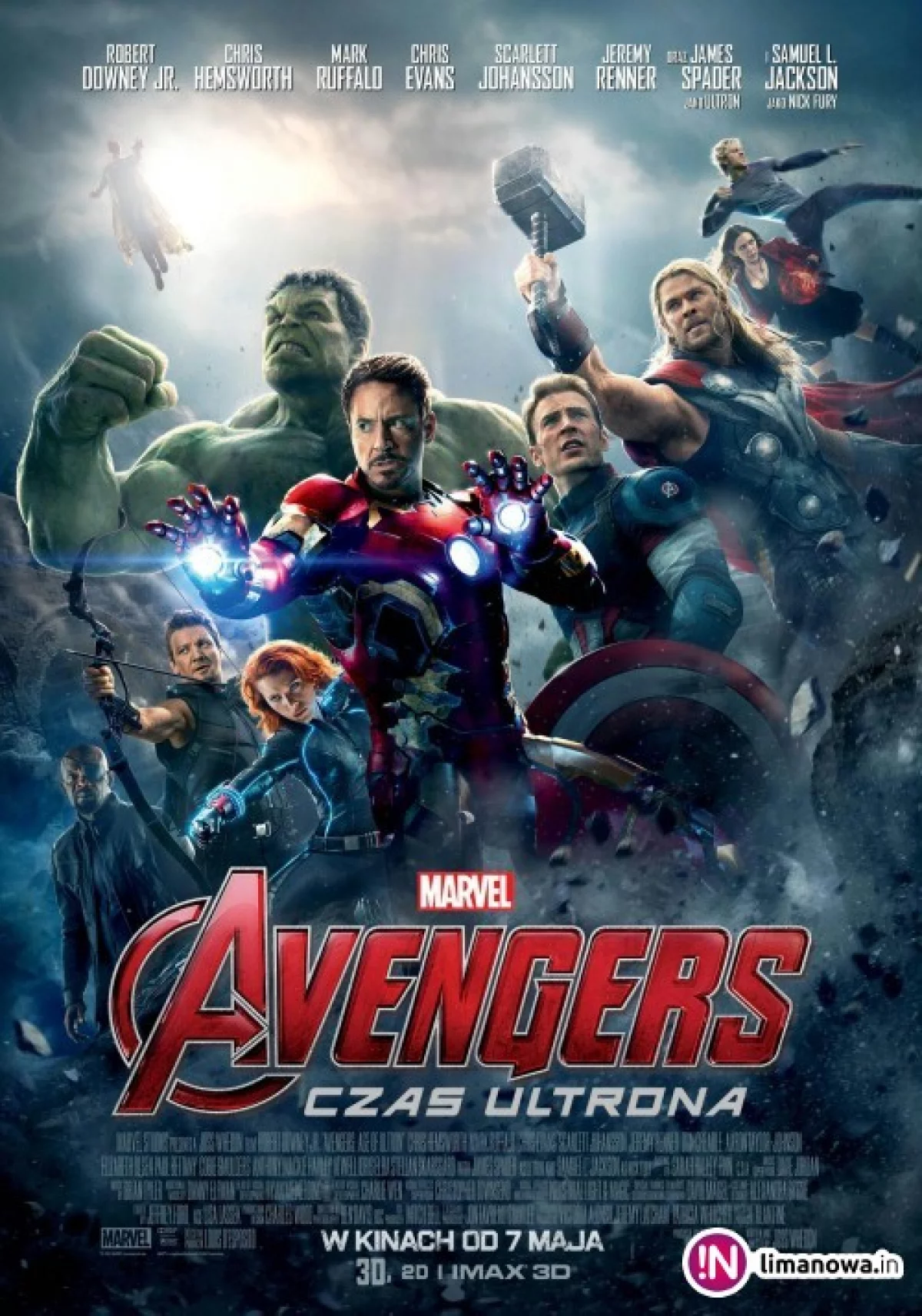 Premiera w kinie Klaps - „Avengers: Czas Ultrona” na ekranie od 7 maja!