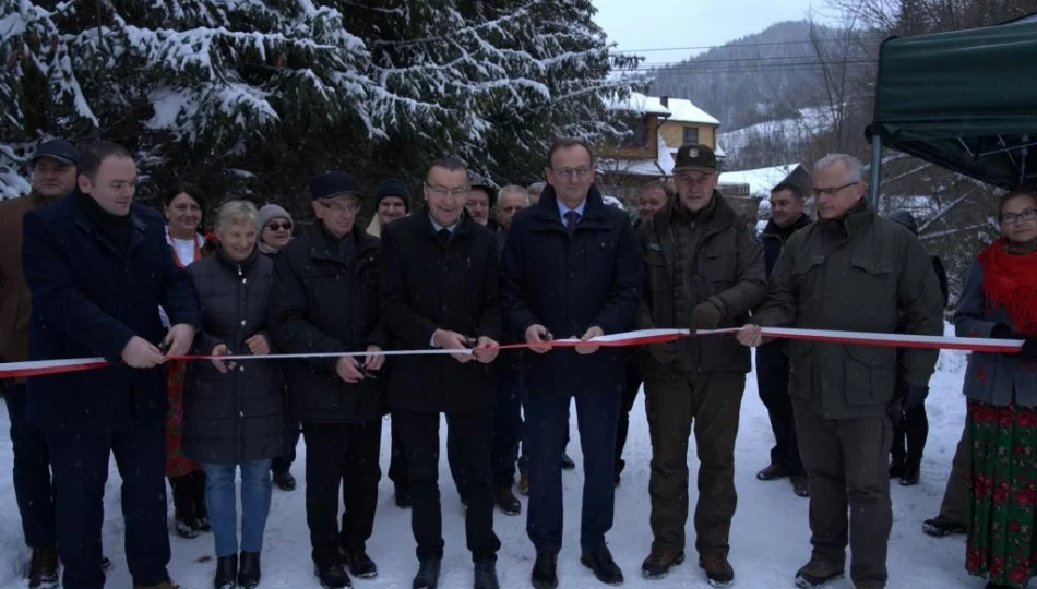 Wiceminister otwierał kolejną „leśną” drogę w regionie  - zdjęcie 1