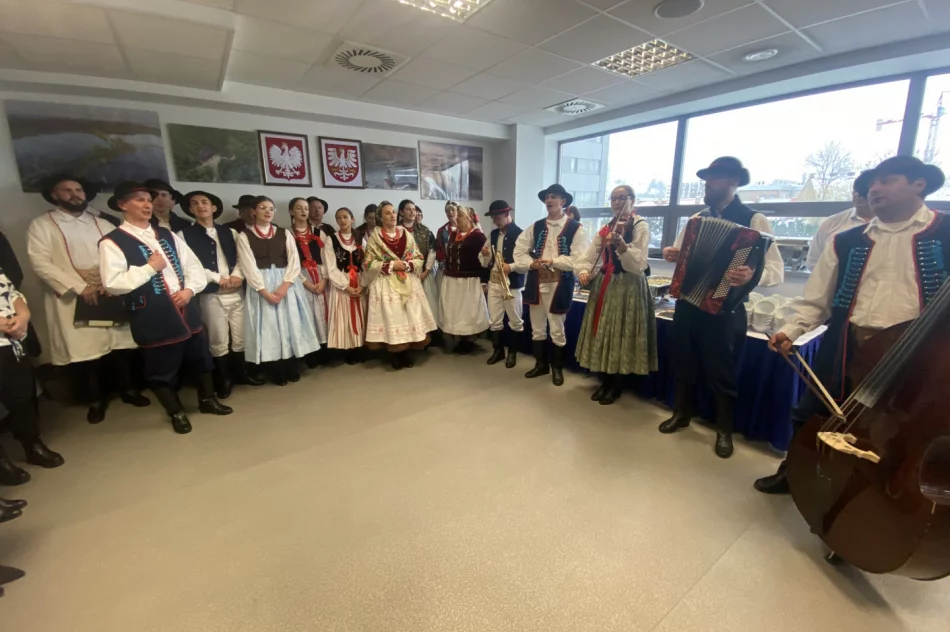 Z kolędą u Marszałka Województwa Małopolskiego Witolda Kozłowskiego - zdjęcie 5