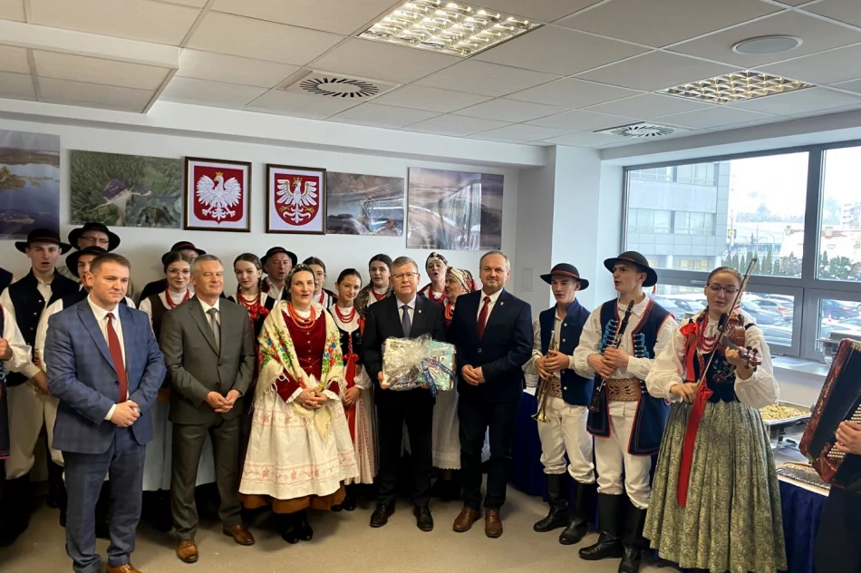 Z kolędą u Marszałka Województwa Małopolskiego Witolda Kozłowskiego - zdjęcie 8