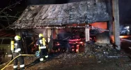 Zabudowania i sprzęt strawił ogień, 250 tys. zł strat - zdjęcie 5