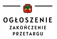 Ogłoszenie o zakończeniu przetargu - zdjęcie główne