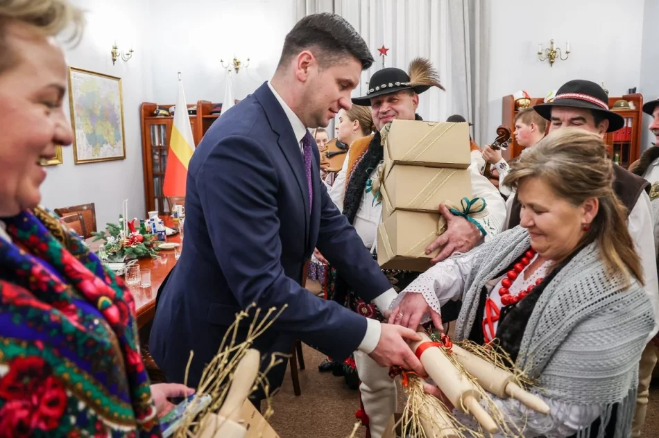 Mieszkańcy Limanowszczyzny odwiedzili marszałka - zdjęcie 3