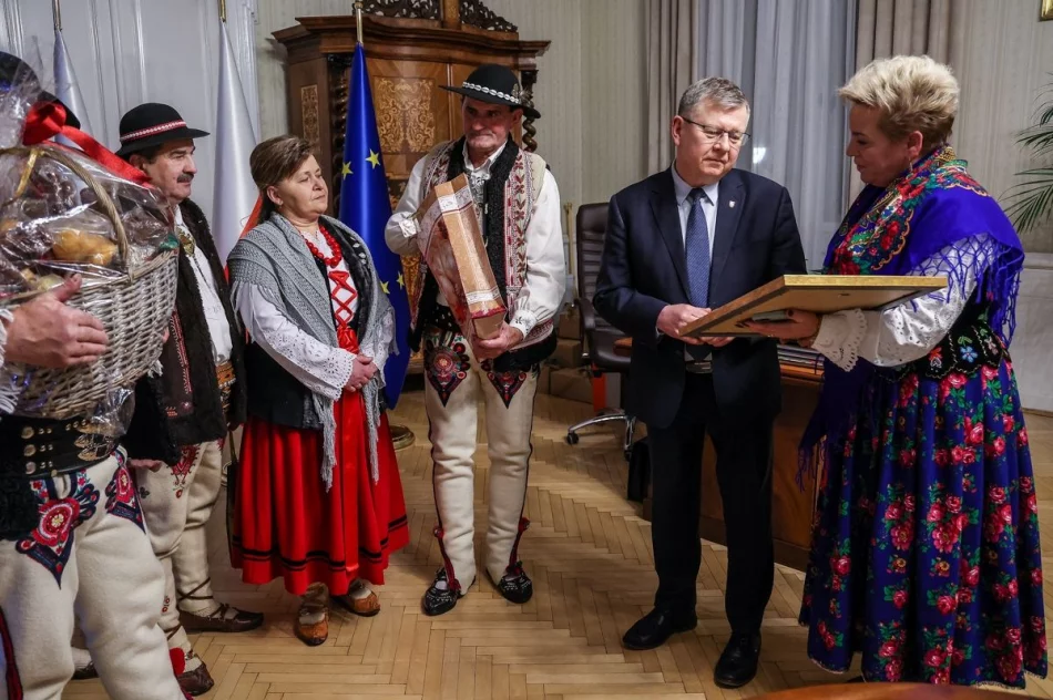 Mieszkańcy Limanowszczyzny odwiedzili marszałka - zdjęcie 10