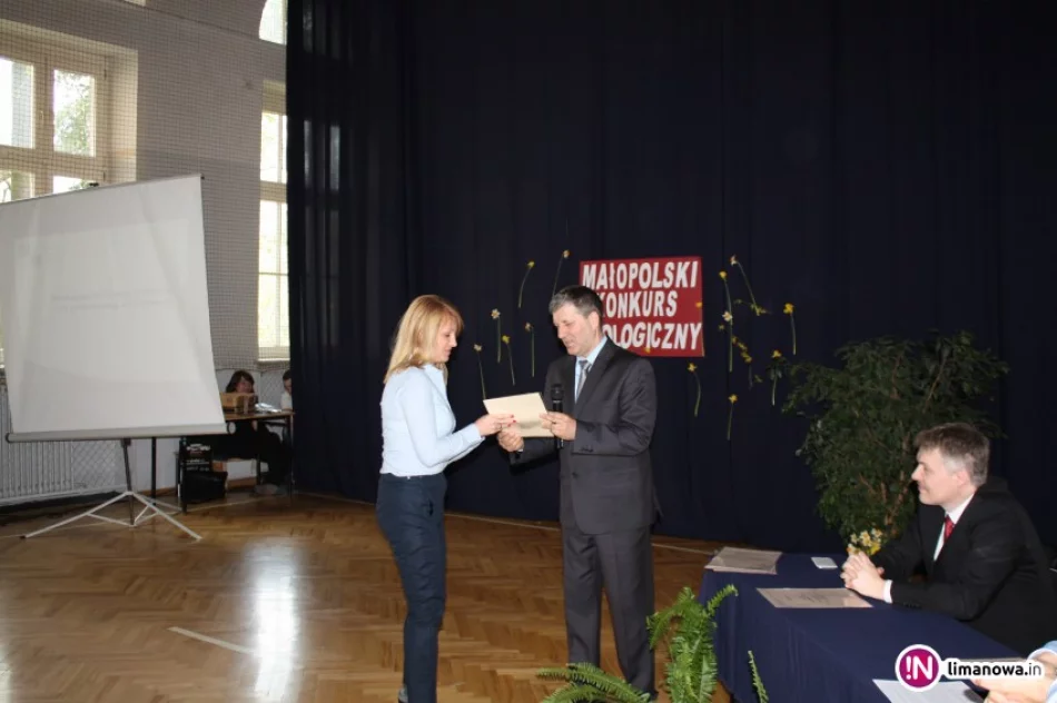 Sukcesy uczniów z ZS nr 1 w Męcinie w Małopolskim Konkursie Biologicznym - zdjęcie 2