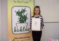 Sukces Beaty Włodarczyk uczennicy SP nr 2 w Męcinie w Wojewódzkim Konkursie Ortograficznym - zdjęcie główne