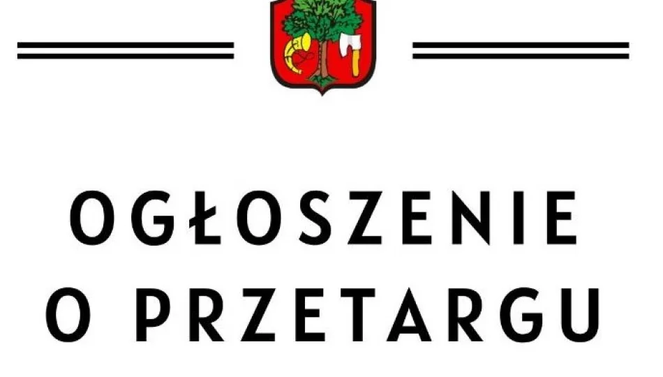 Ogłoszenie o I przetargu ustnym ograniczonym - zdjęcie 1