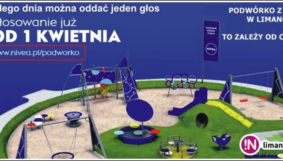 Wygraj dla Limanowej plac zabaw NIVEA! - zdjęcie 1