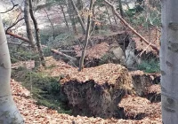 Na powierzchni hektara uaktywniło się osuwisko - zdjęcie główne