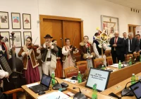 Kolędnicy z Zespołu „Limanowianie” na sesji Rady Miasta - zdjęcie główne