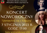 Burmistrz Miasta Limanowa zaprasza na Koncert Noworoczny do Limanowskiego Domu Kultury - zdjęcie główne