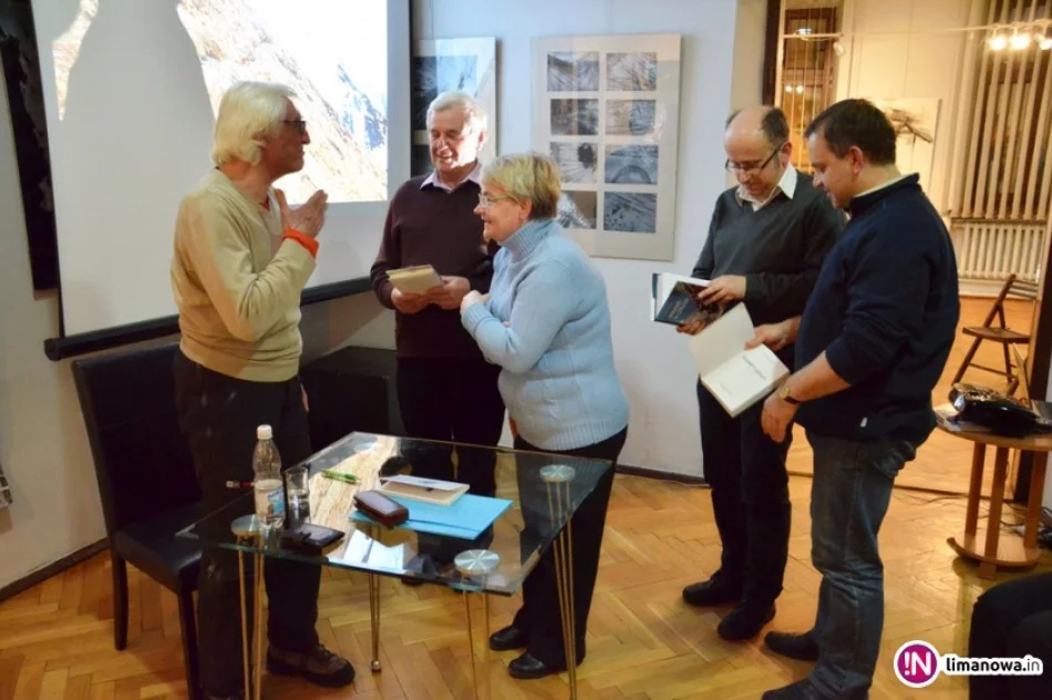 Michał Jagiełło w limanowskiej bibliotece - zdjęcie 4