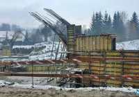 Postępy prac przy budowie mostu - zdjęcie główne