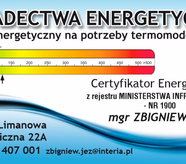 Świadectwo Charakterystyki Energetycznej budynku- obowiązkowe przy: odbiorze, wynajmie, sprzedaży i dla budynków użyteczności publicznej. - Zdjęcie główne
