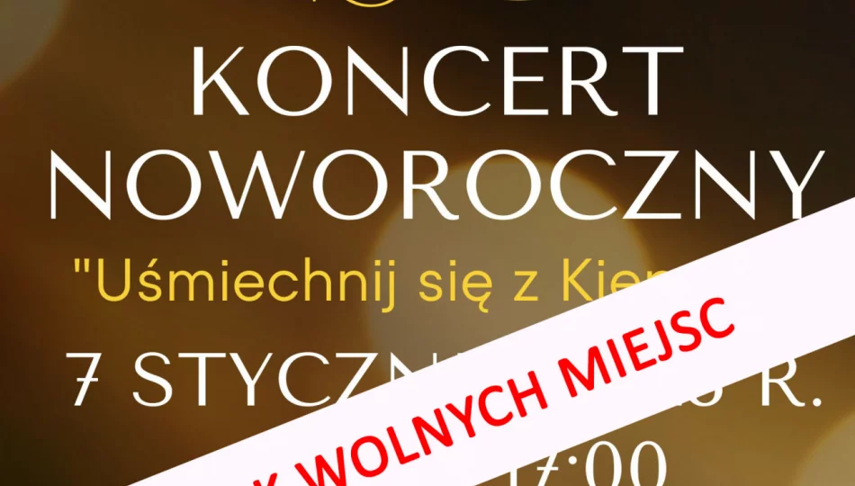 Koncert Noworoczny - "Uśmiechnij się z Kiepurą" - BRAK WOLNYCH MIEJSC - zdjęcie 1