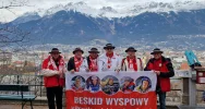 Kibicują naszym i promują Beskid Wyspowy - zdjęcie 3