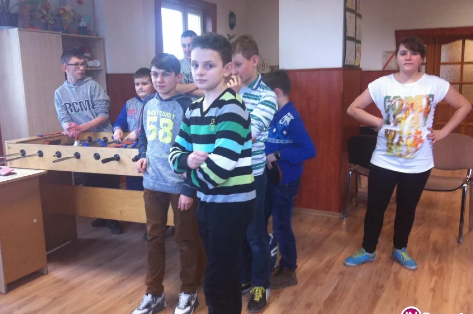 Na sportowo podsumowano ferie w świetlicy w Kisielówce - zdjęcie 3