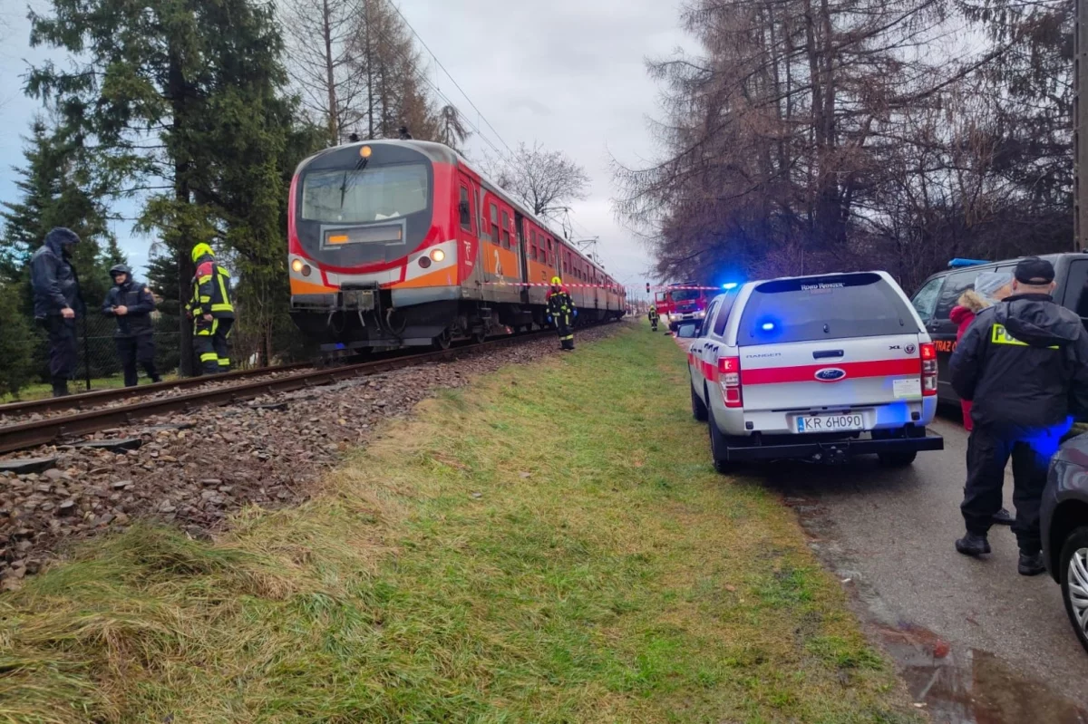 Małopolskie: Młoda kobieta zginęła w Kętach pod kołami pociągu