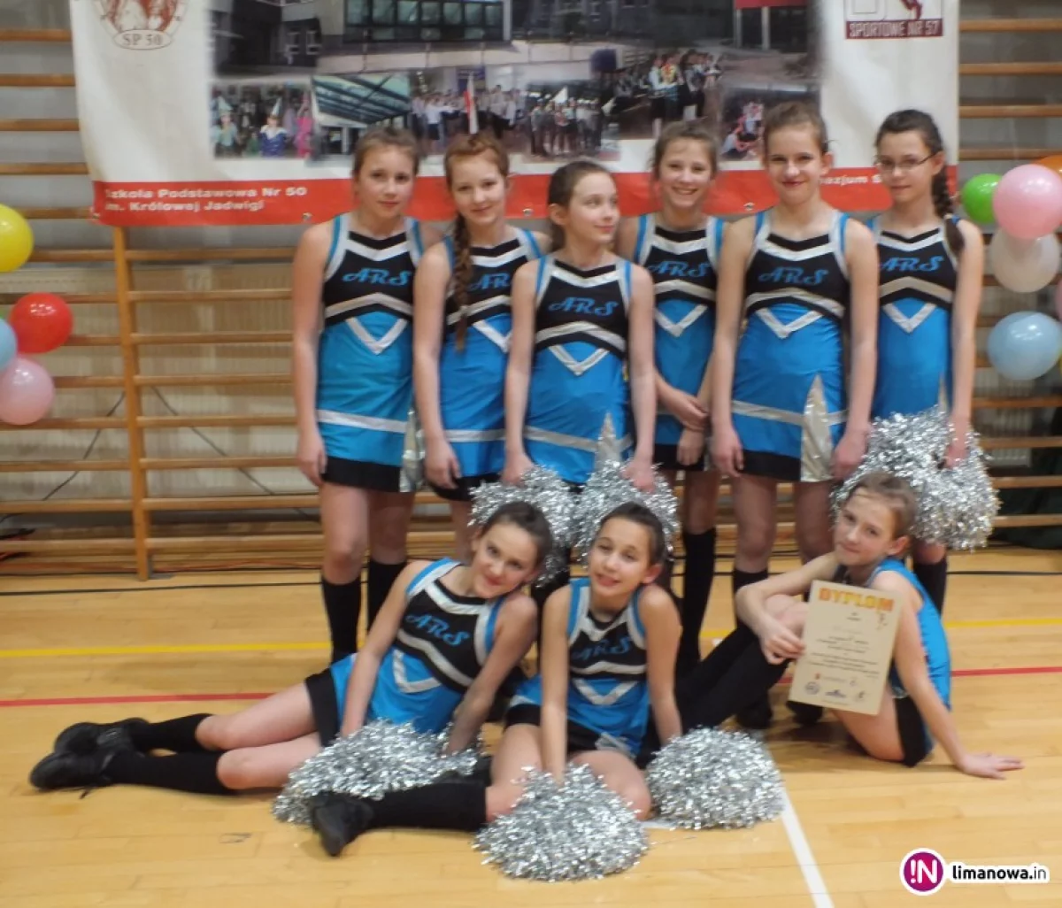 Limanowskie cheerleaderki w krajowej czołówce