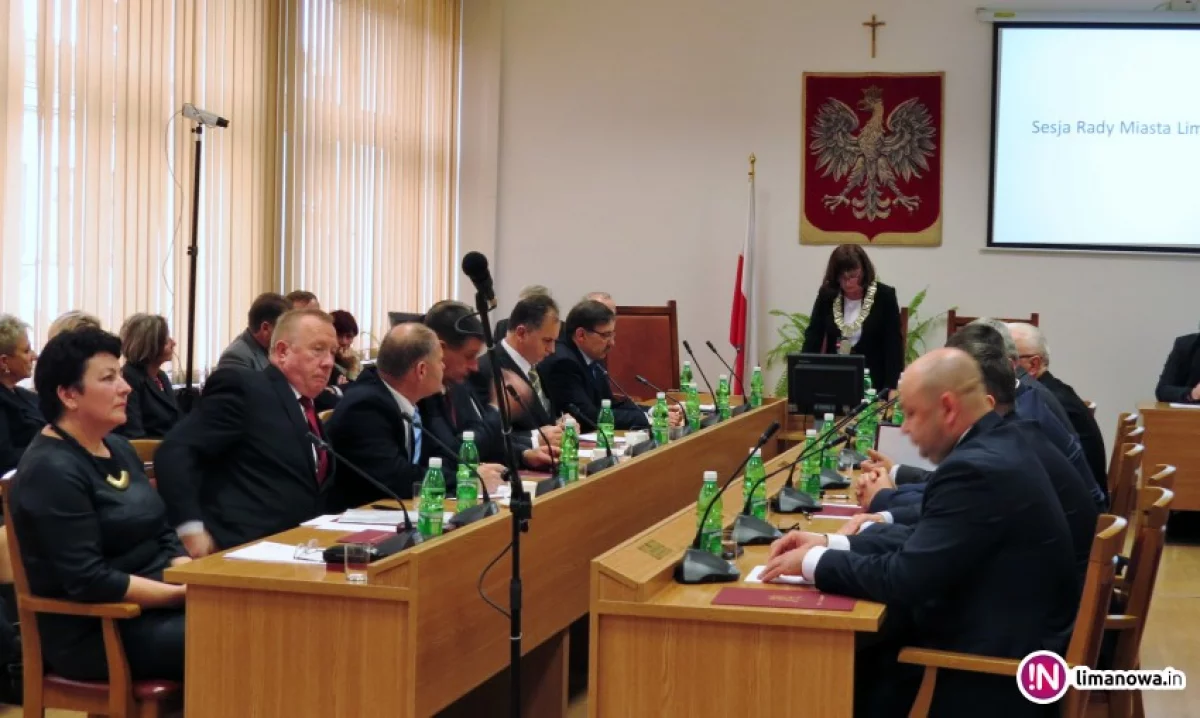 Transmisja z obrad sesji Rady Miasta Limanowa