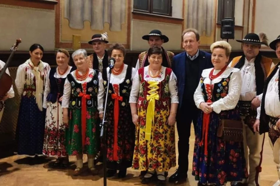 Mieszkańcy Limanowszczyzny na opłatku PiS - zdjęcie 2