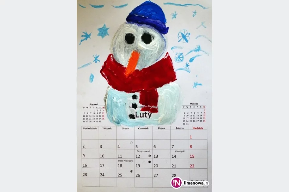 Świetlica w Pisarzowej tworzy własne kalendarze ! - zdjęcie 4