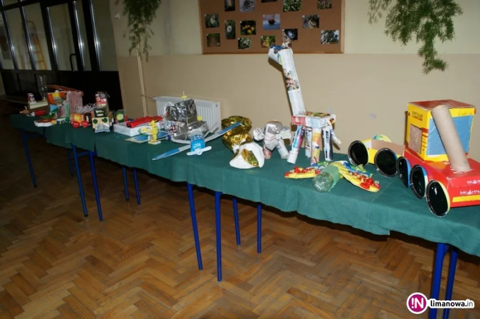 Uczniowie Szkoły Podstawowej w Kaninie z ekologią „Za pan brat” - zdjęcie 2