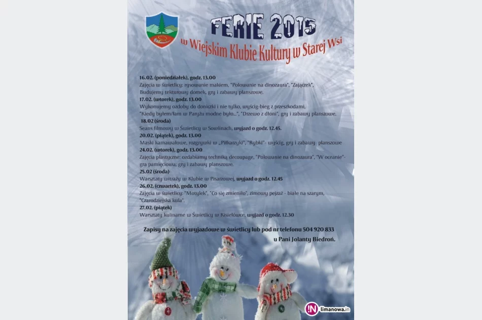 Ferie pełne atrakcji w świetlicach gminnych - zdjęcie 3