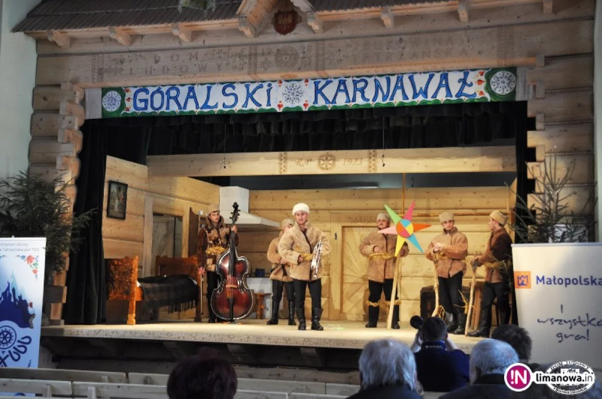 Dorosłe grupy kolędnicze z gminy Limanowa wysoko na ogólnopolskim kolędowaniu w Bukowinie