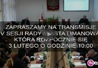 Transmisja z obrad sesji Rady Miasta Limanowa - zdjęcie główne