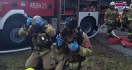 Pożar butli, poparzony mężczyzna trafił do szpitala - zdjęcie 4