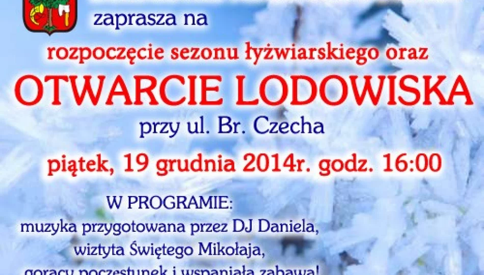 JUŻ JUTRO OTWARCIE LODOWISKA! - zdjęcie 1