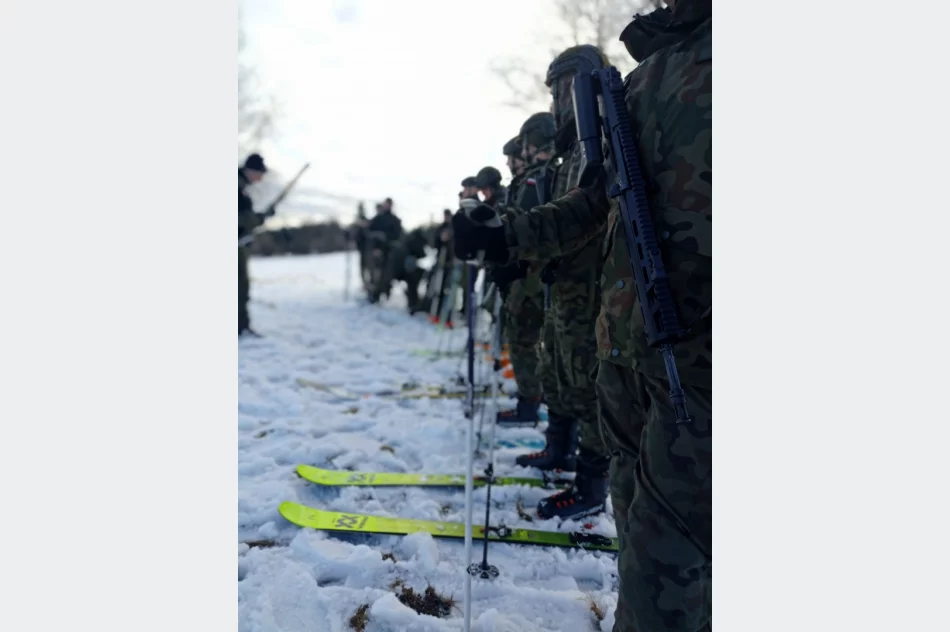Górskie szkolenie 114 batalionu lekkiej piechoty w Limanowej - zdjęcie 5