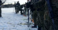 Górskie szkolenie 114 batalionu lekkiej piechoty w Limanowej - zdjęcie 5