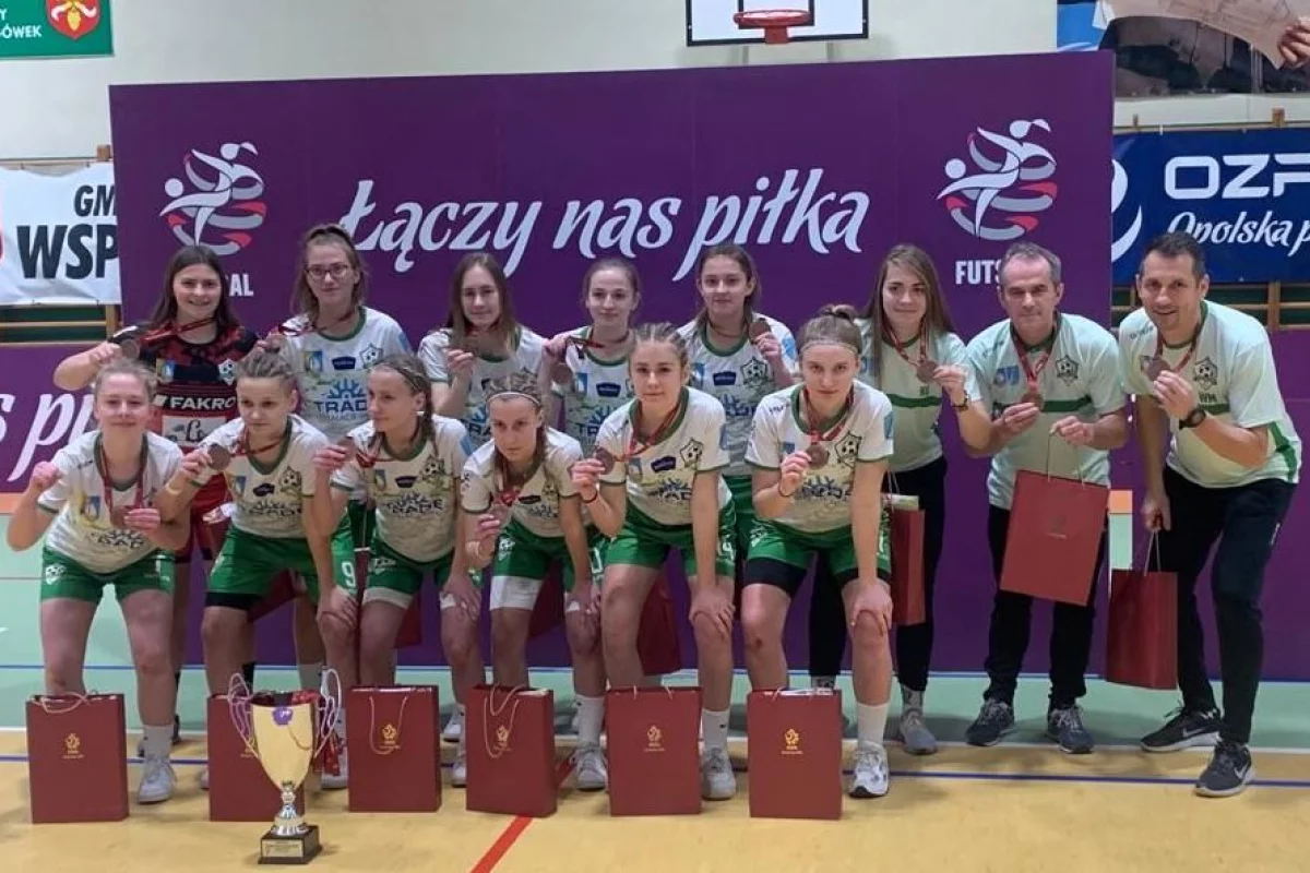 Brązowe medalistki mistrzostw Polski w Futsalu