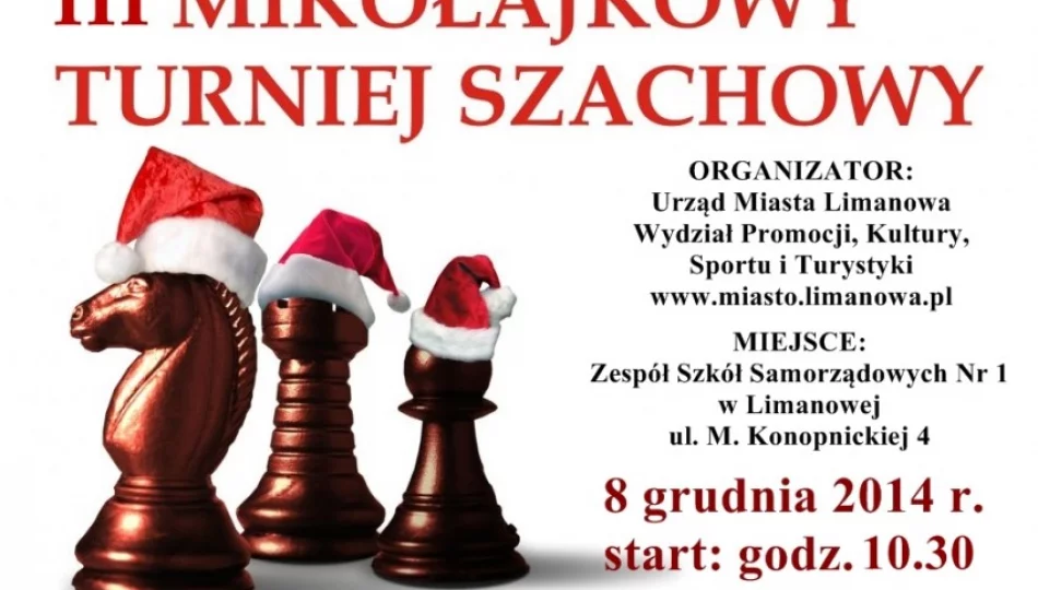 III Mikołajkowy Turniej Szachowy - zdjęcie 1