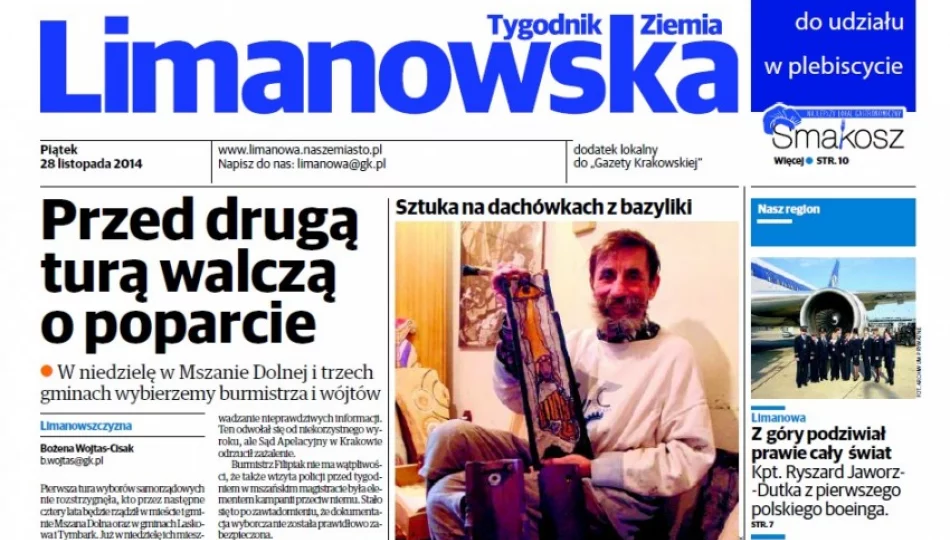 Pierwsza rocznica Tygodnika Ziemi Limanowskiej ! - zdjęcie 1