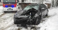 Czołowe zderzenie dwóch pojazdów - zdjęcie 4