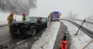 Czołowe zderzenie dwóch pojazdów - zdjęcie 5