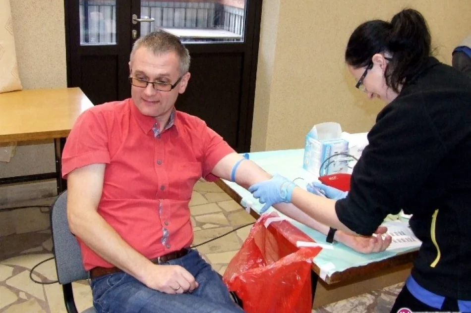 Akcja Krwiodawstwa OSP Łososina Górna - zdjęcie 3