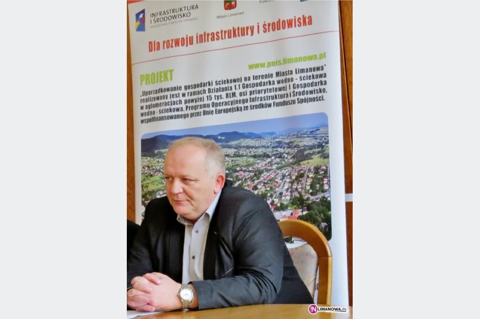 „Uporządkowanie gospodarki ściekowej na terenie Miasta Limanowa” - zdjęcie 2