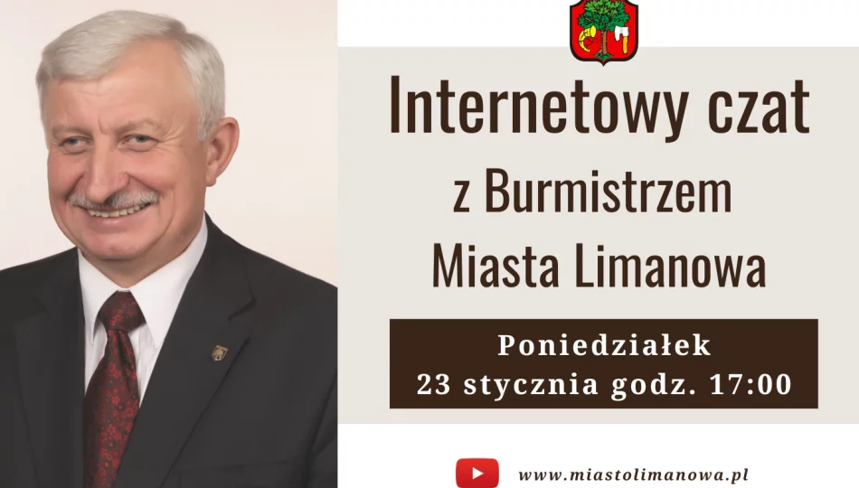 Internetowe spotkanie z burmistrzem - zdjęcie 1