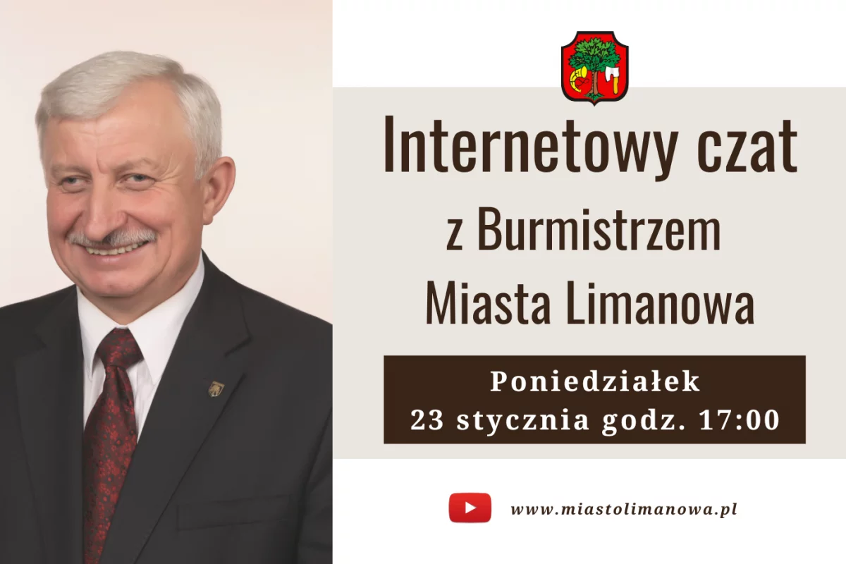 Internetowe spotkanie z burmistrzem