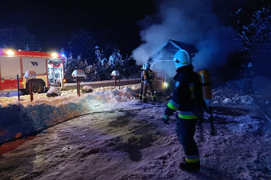 Spłonął sklepik z warzywami - zdjęcie 4